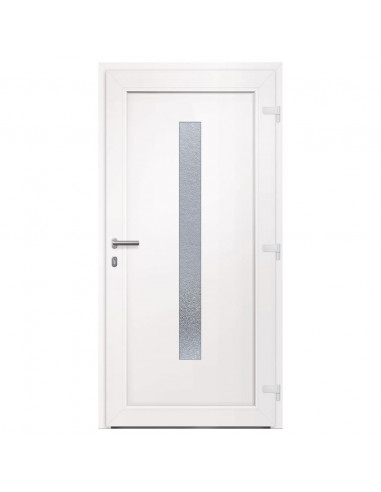 Porta Ingresso Bianca 98x200 cm in PVC