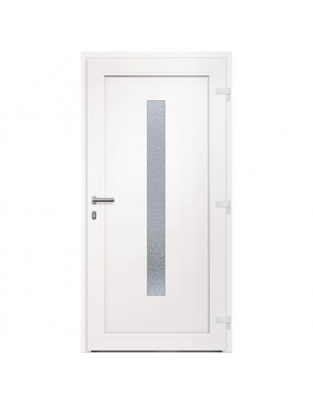 Porta Ingresso Bianca 98x200 cm in PVC