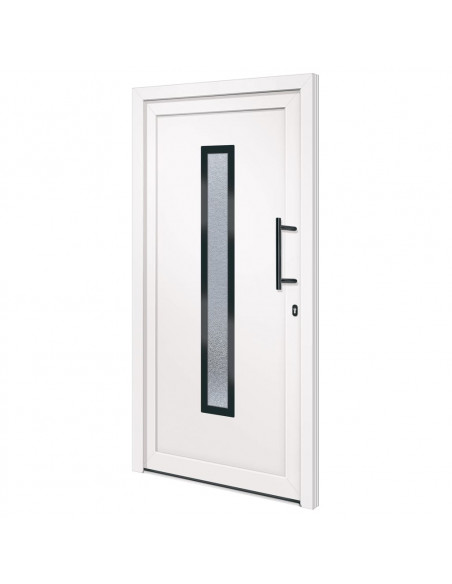 Porta Ingresso Bianca 108x208 cm in PVC
