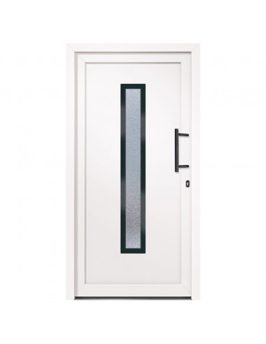 Porta Ingresso Bianca 108x208 cm in PVC