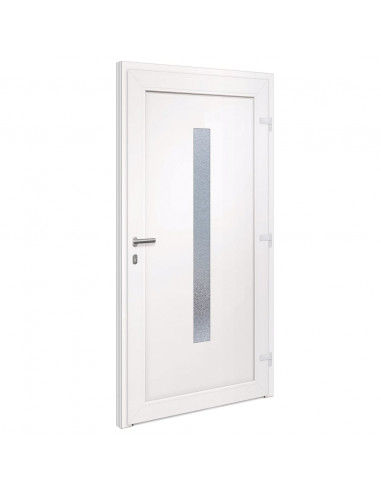 Porta Ingresso Bianca 108x208 cm in PVC