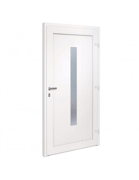 Porta Ingresso Bianca 108x208 cm in PVC
