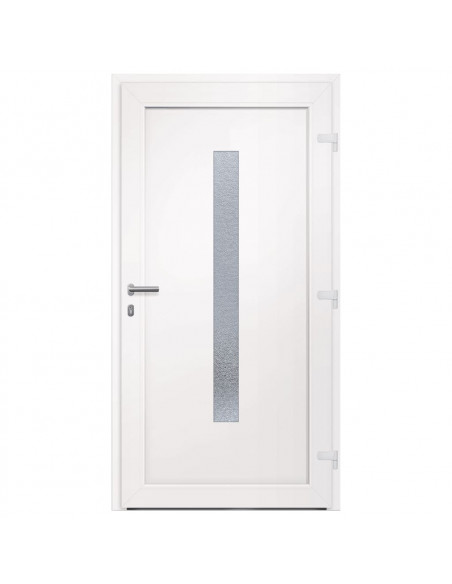 Porta Ingresso Bianca 108x208 cm in PVC