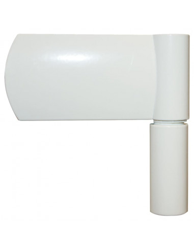 Porta Ingresso Antracite 110x210 cm in Alluminio e PVC