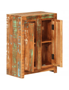 Credenza 55x33x75 cm in Legno Massello di Recupero 2