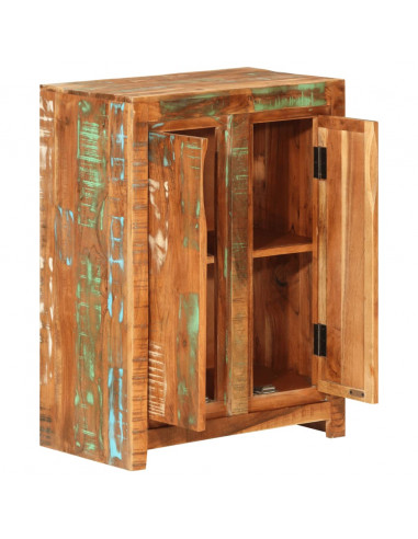 Credenza 55x33x75 cm in Legno Massello di Recupero