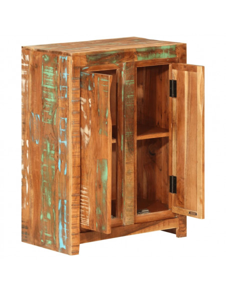 Credenza 55x33x75 cm in Legno Massello di Recupero