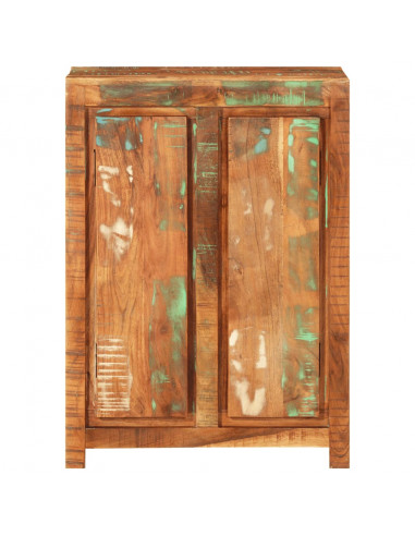 Credenza 55x33x75 cm in Legno Massello di Recupero