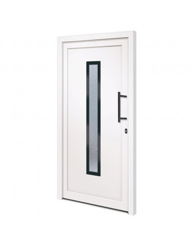 Porta Ingresso Bianca 108x200 cm in PVC