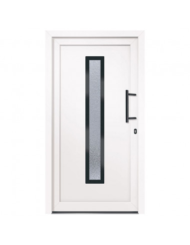 Porta Ingresso Bianca 108x200 cm in PVC