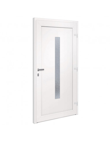 Porta Ingresso Bianca 108x200 cm in PVC