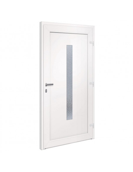 Porta Ingresso Bianca 108x200 cm in PVC