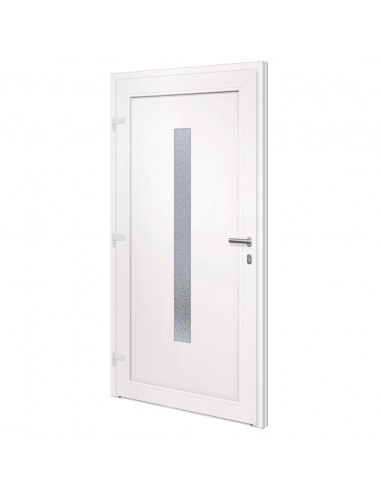 Porta Ingresso Antracite 108x200 cm in PVC