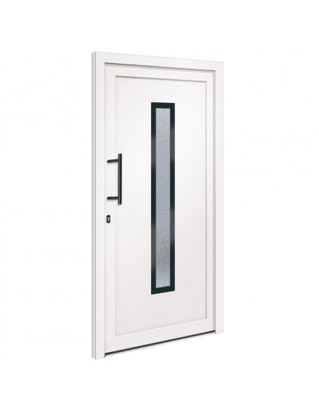 Porta Ingresso Bianca 108x208 cm in PVC