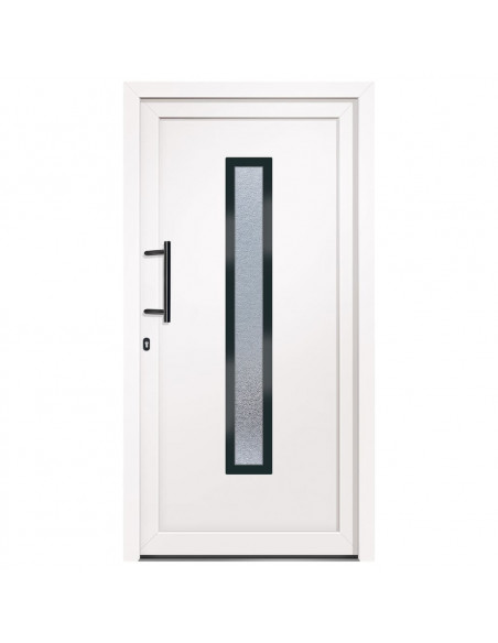 Porta Ingresso Bianca 108x208 cm in PVC