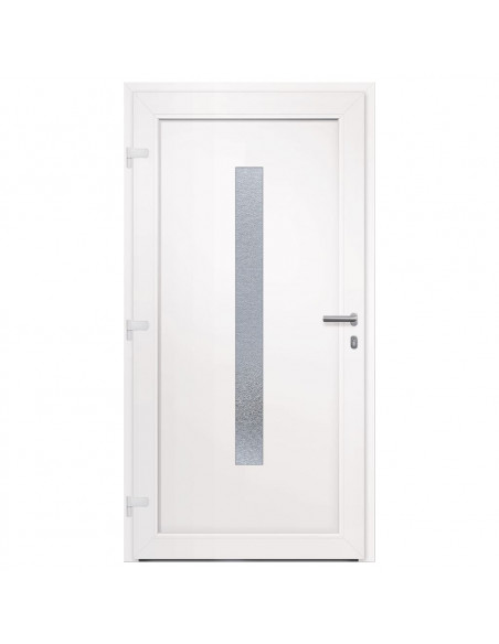 Porta Ingresso Bianca 108x208 cm in PVC