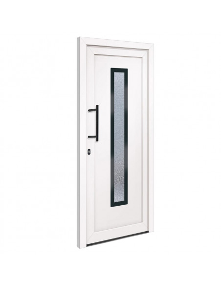Porta Ingresso Bianca 108x200 cm in PVC