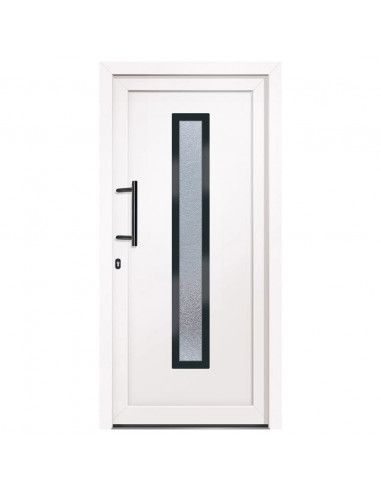 Porta Ingresso Bianca 108x200 cm in PVC