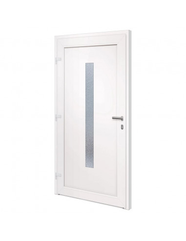 Porta Ingresso Antracite 108x208 cm in PVC