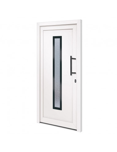 Porta Ingresso Bianca 98x208 cm in PVC