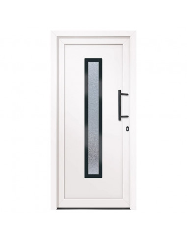 Porta Ingresso Bianca 98x208 cm in PVC