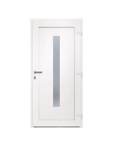 Porta Ingresso Bianca 98x208 cm in PVC