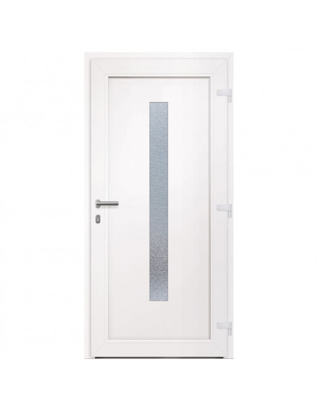Porta Ingresso Bianca 98x208 cm in PVC