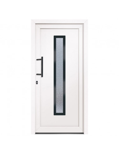 Porta Ingresso Bianca 98x200 cm in PVC