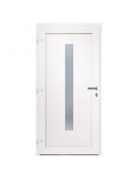 Porta Ingresso Bianca 98x200 cm in PVC