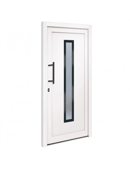 Porta Ingresso Bianca 98x208 cm in PVC