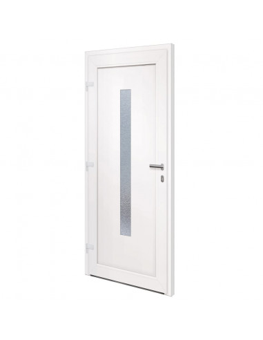 Porta Ingresso Bianca 98x208 cm in PVC