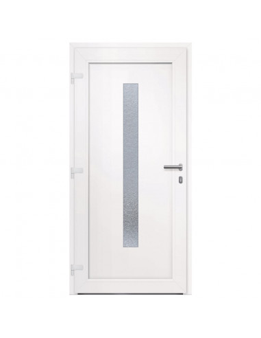 Porta Ingresso Bianca 98x208 cm in PVC