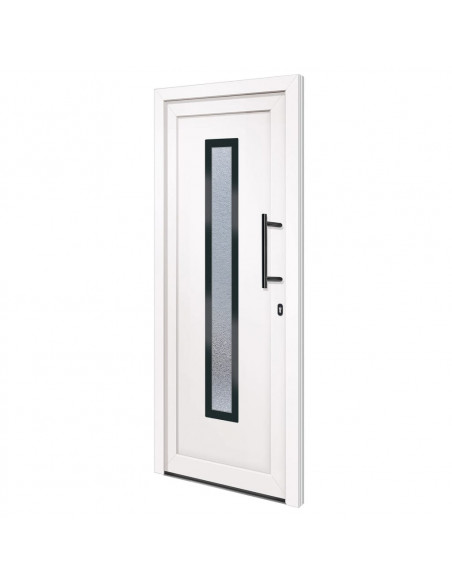 Porta Ingresso Bianca 88x200 cm in PVC