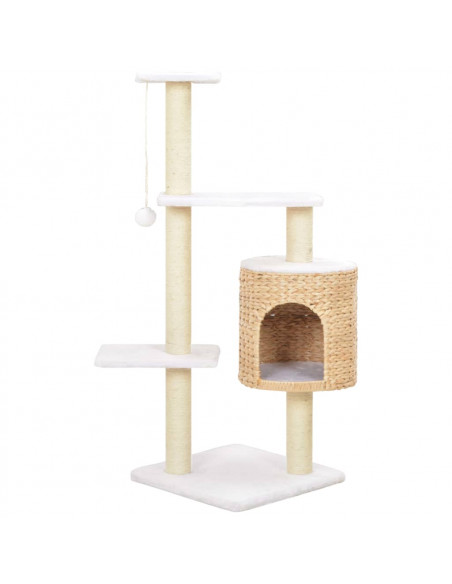 Albero per Gatti con Tiragraffi in Sisal Seagrass