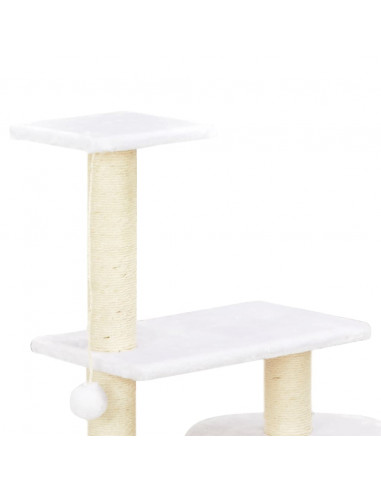 Albero per Gatti con Tiragraffi in Sisal Seagrass