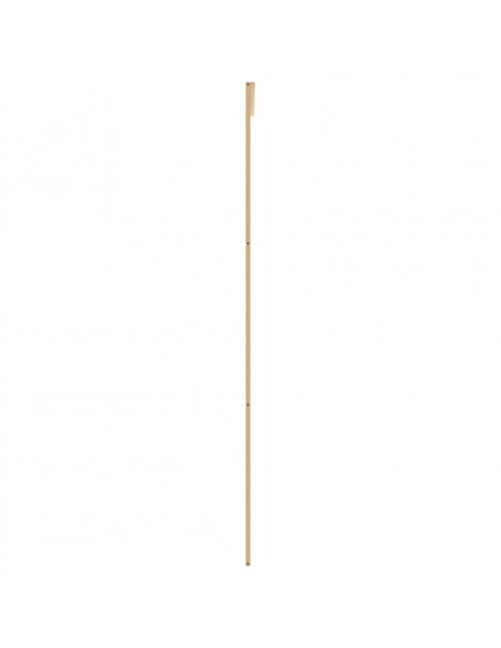 Porta Scorrevole Dorata 76x205 Vetro Smerigliato ESG Alluminio