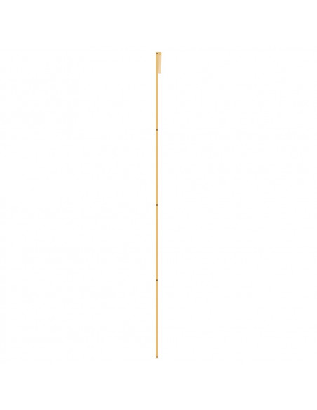 Porta Scorrevole Dorata 76x205 Vetro Smerigliato ESG Alluminio