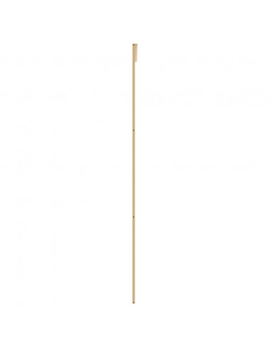 Porta Scorrevole Oro 102,5x205 Vetro Smerigliato ESG Alluminio