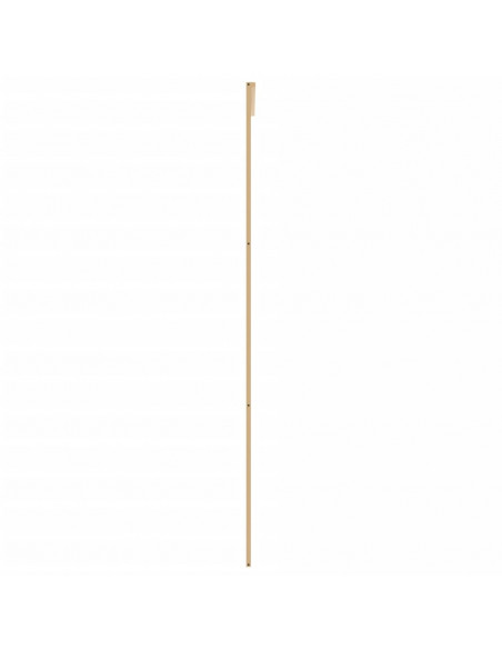 Porta Scorrevole Dorata 76x205 Vetro Smerigliato ESG Alluminio