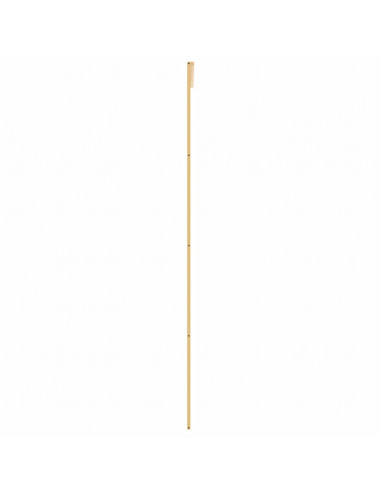 Porta Scorrevole Oro 102,5x205 Vetro Trasparente ESG Alluminio