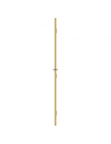 Porta Interni Sottile Oro 102,5x201,5 Vetro Temperato Alluminio