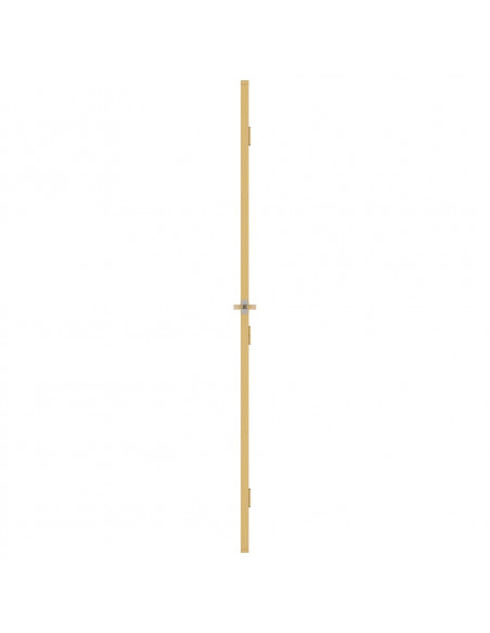 Porta Interni Sottile Oro 102,5x201,5 Vetro Temperato Alluminio