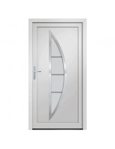 Porta Ingresso Bianca 98x190 cm in PVC