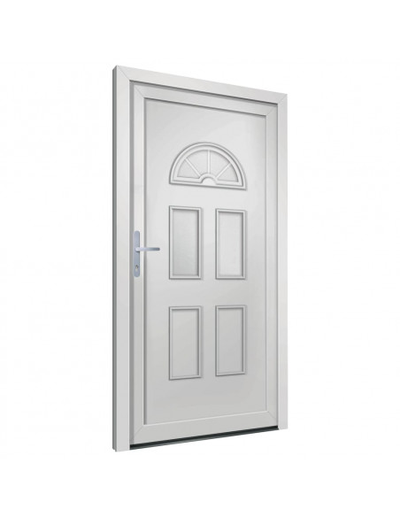 Porta Ingresso Bianca 88x208 cm in PVC