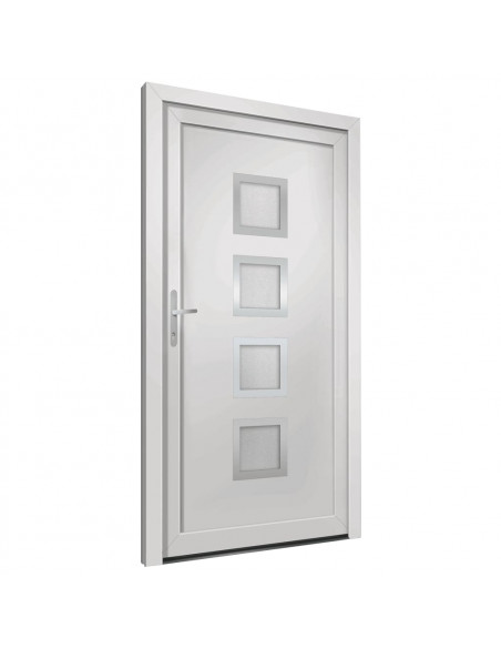 Porta Ingresso Bianca 108x200 cm in PVC