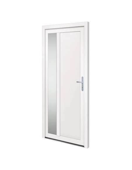 Porta Ingresso Bianca 98x208 cm in PVC