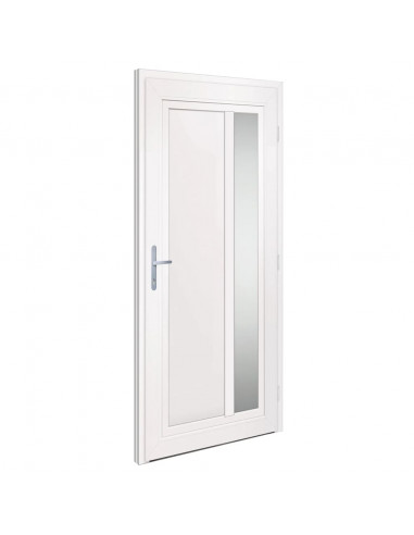 Porta Ingresso Bianca 98x208 cm in PVC