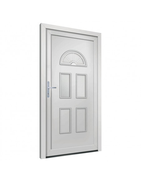 Porta Ingresso Bianca 98x198 cm in PVC