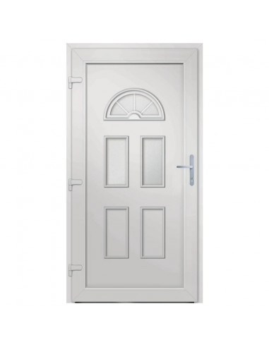 Porta Ingresso Bianca 98x198 cm in PVC