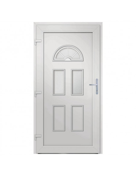 Porta Ingresso Bianca 98x198 cm in PVC